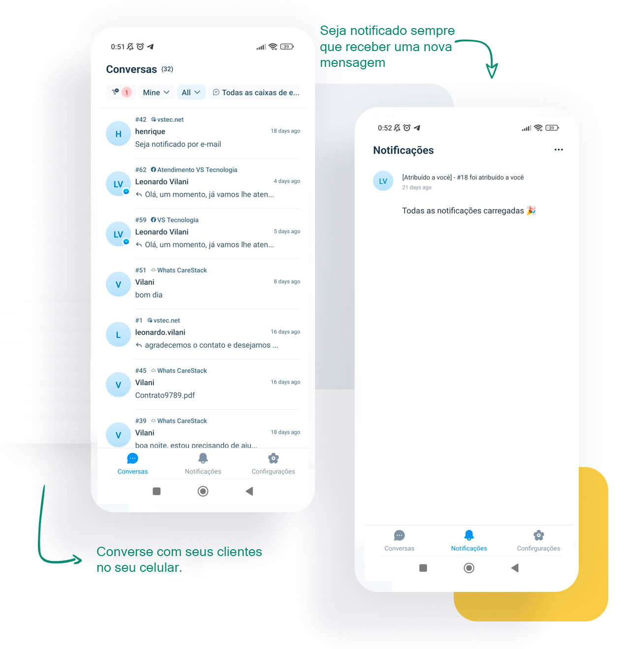 Mobile screens
